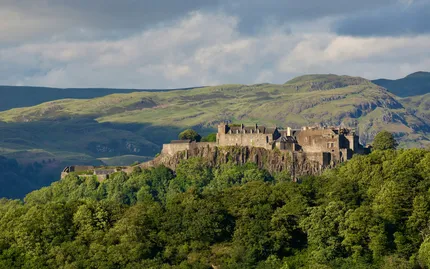 Stirling Castle and the Wallace Monument