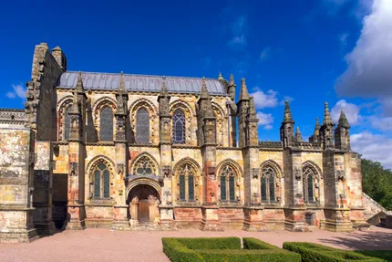 Rosslyn Chapel and the Scottish Borders (Melrose Abbey)