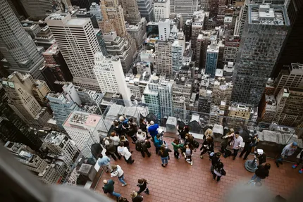 top of the rock
