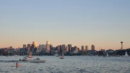 lake union sunset
